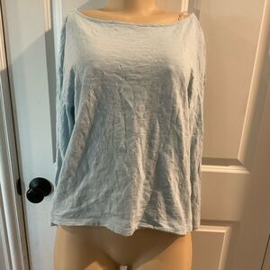 Light Blue Women's a.n.a Top